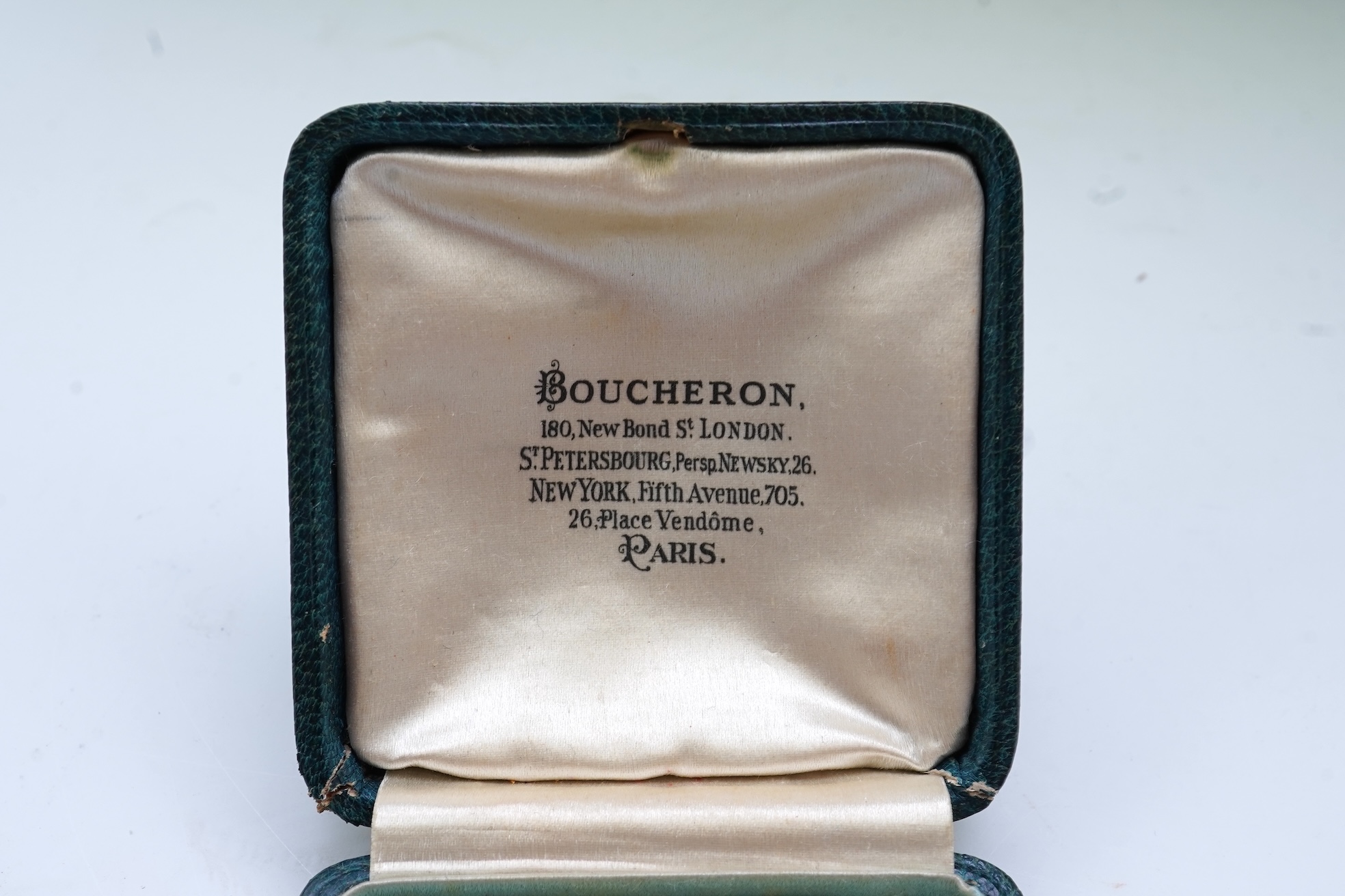 Boucheron, two jewellery cases